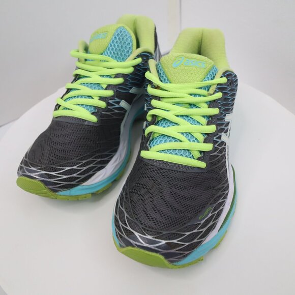 ASICS Gel-Nimbus 18 Womens Running Trainers T650N Sneakers Shoes. size us 7.5 - Picture 1 of 8